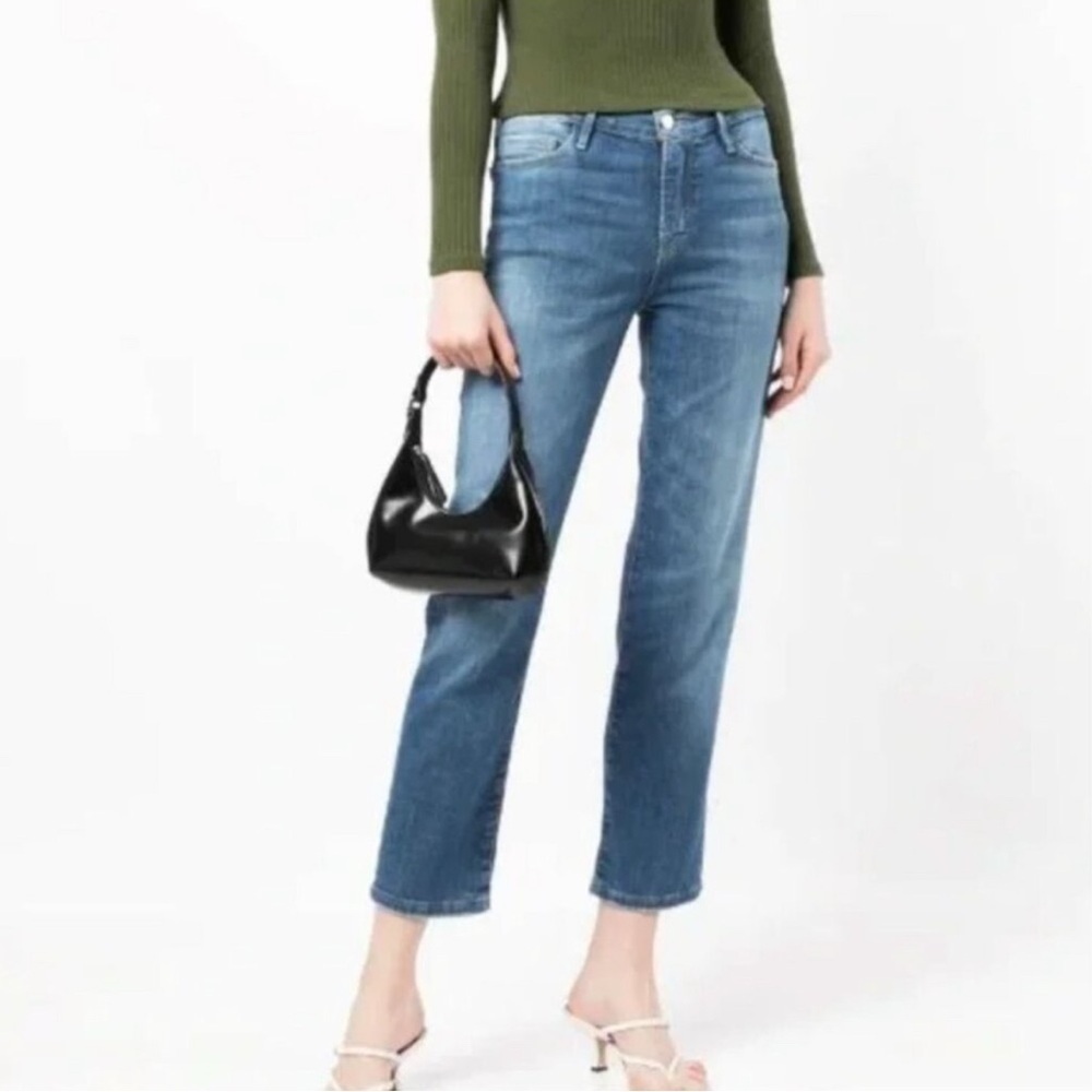 Frame Le Nouveau Straight Cropped Jeans - Picture 7 of 7